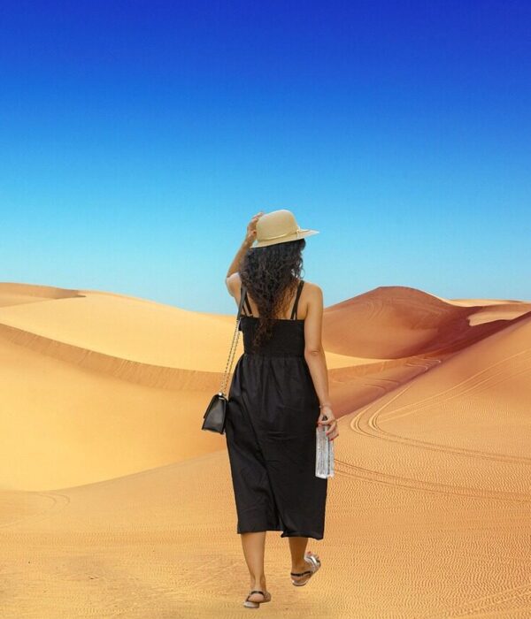 Caminando por el Desierto Marroquí